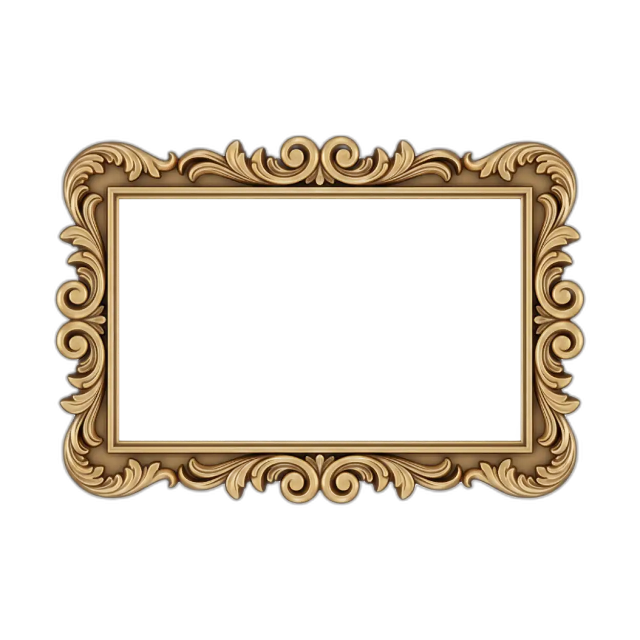 luxury frame png hd transparent