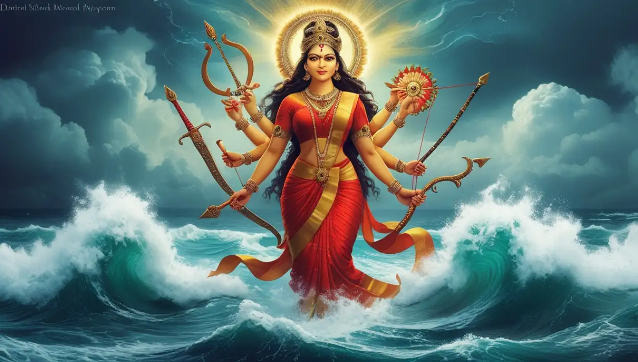 Free Download Maa Durga Drawing For Kids Easy - High Quality Odess Maa Durga Image