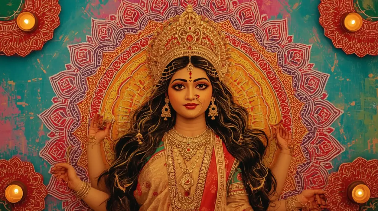 Maa Durga photo for desktop background
