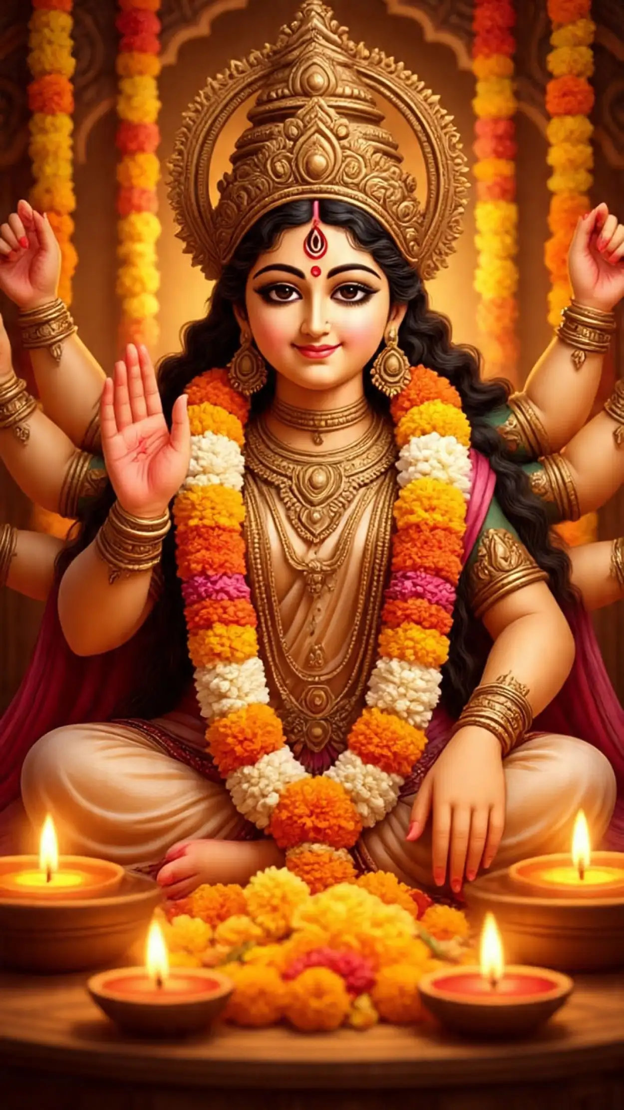 maa durga photo for instagram story