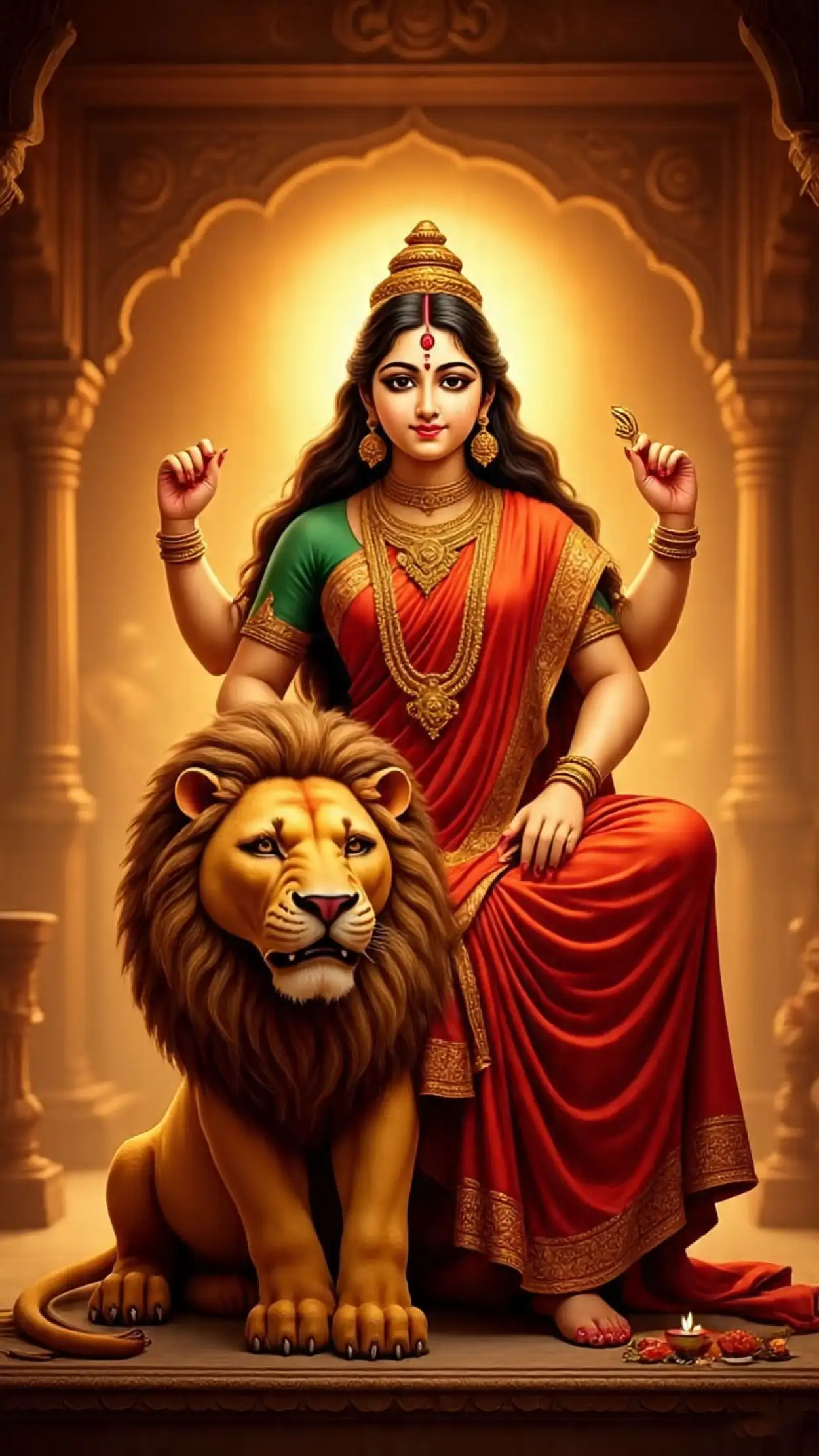 maa durga photo for poster making