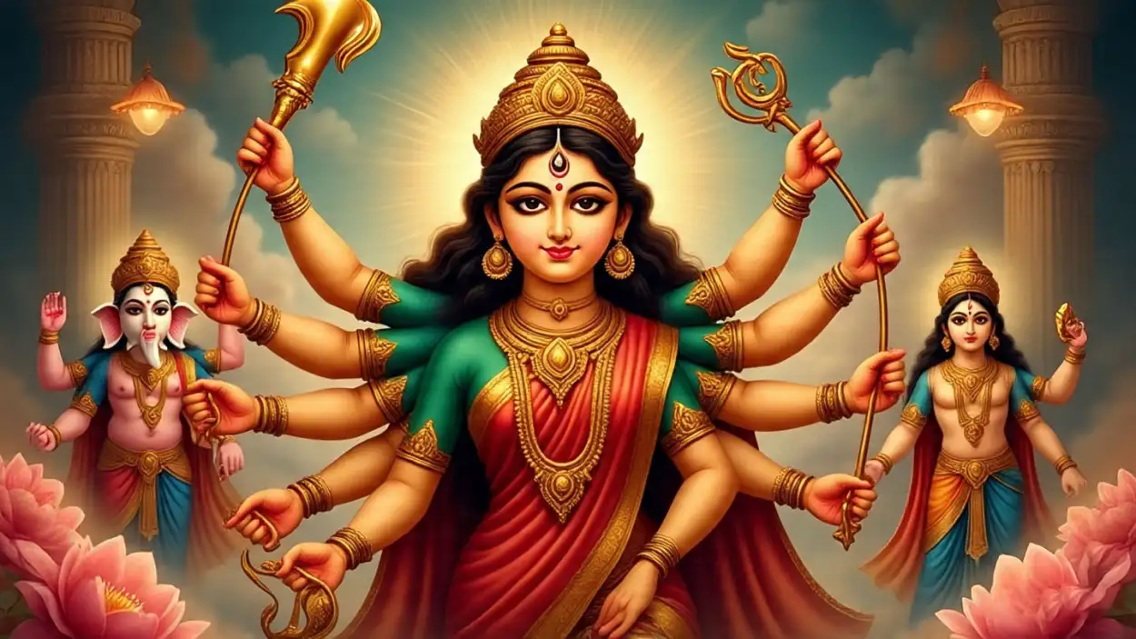 maa durga photo for website banner png
