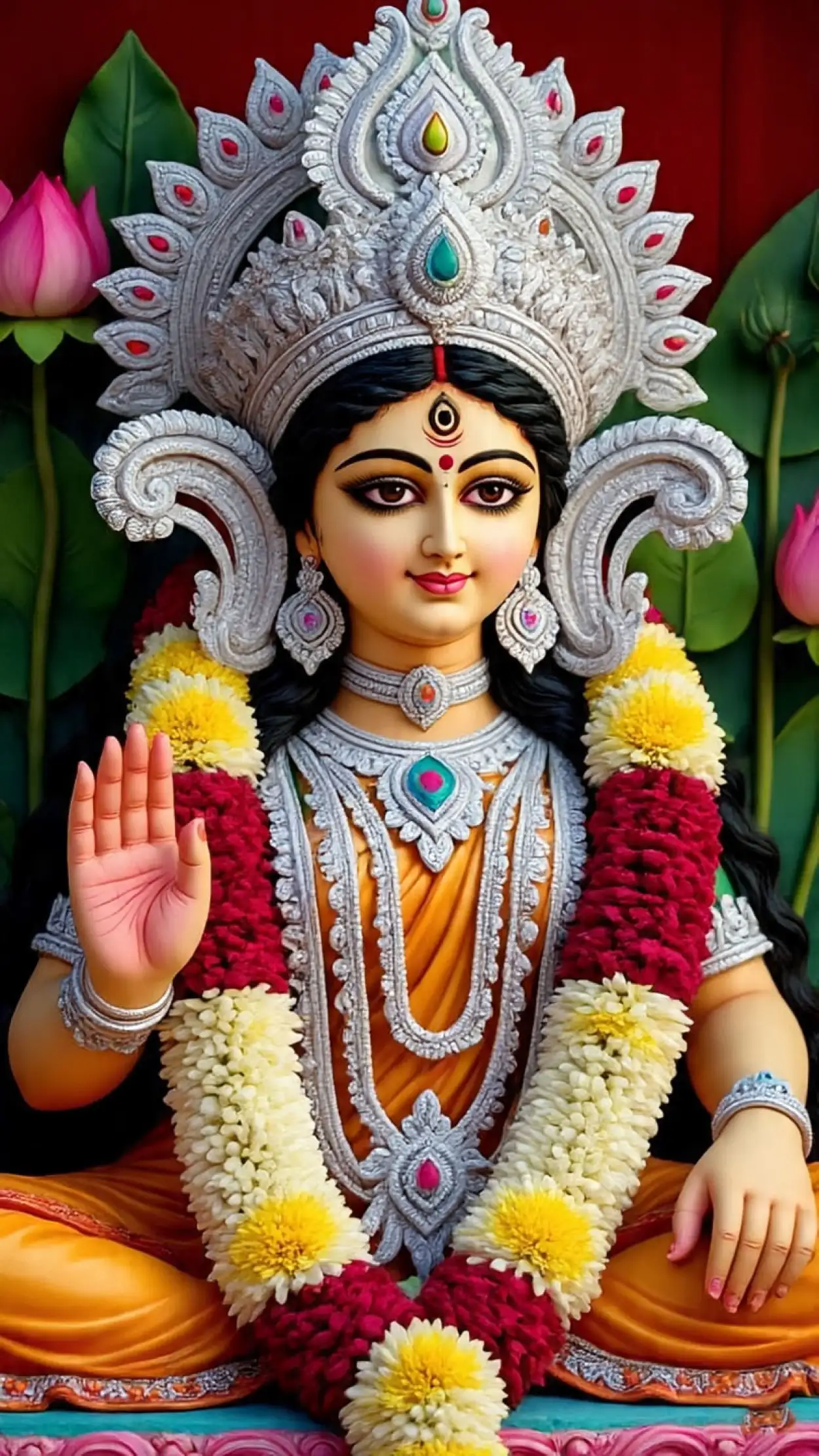 maa durga photo for whatsapp dp