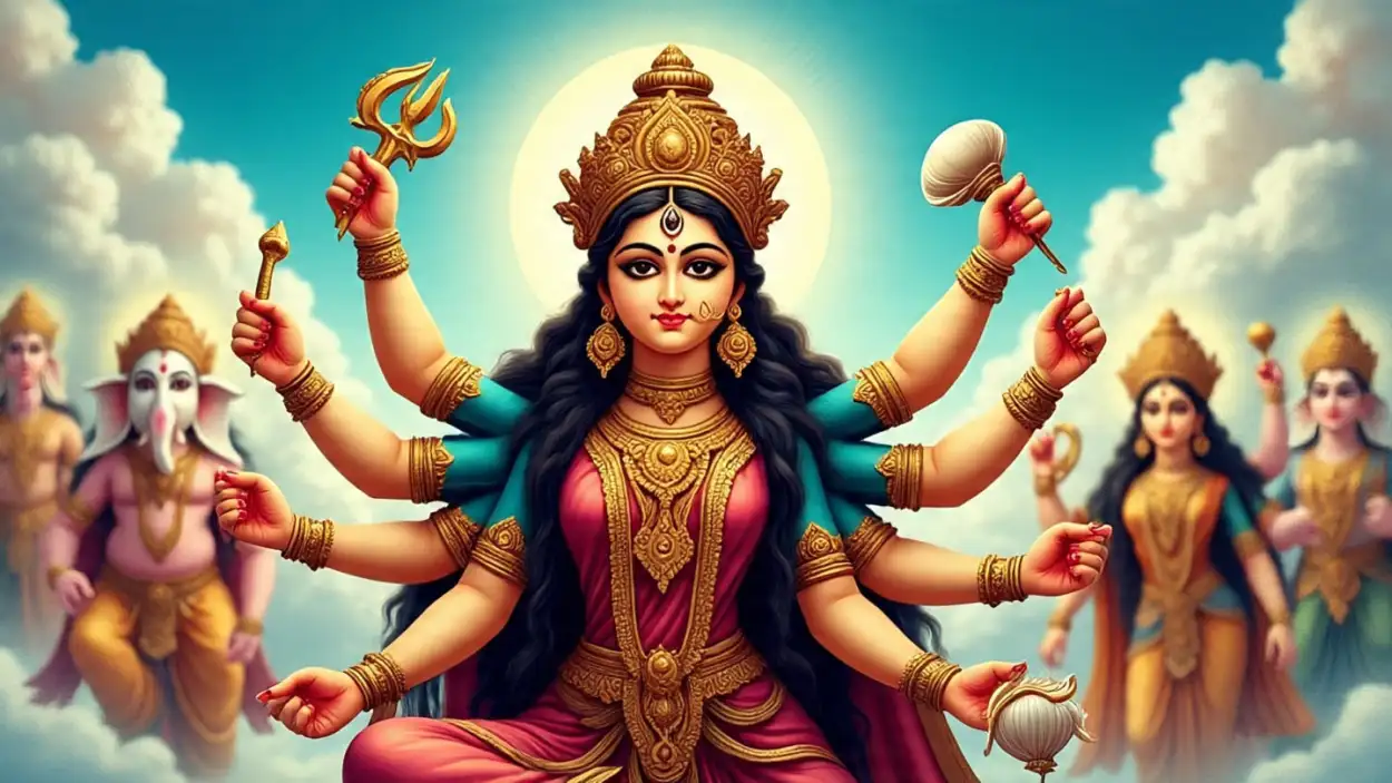 Maa Durga Photo For Youtube Thumbnail - Royalty Free Maa Durga Photo Image | Pngmagic Free Download Maa Durga Photo For Youtube Thumbnail - High Quality Maa Durga Photo Background