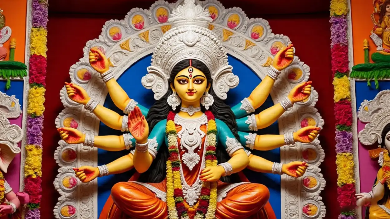 maa durga photo for idol making reference
