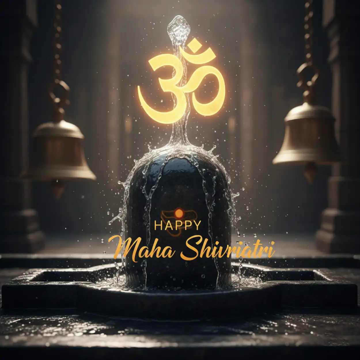 Free Download Maha Shivratri Wishes With Om Namah Shivaya - High Quality Maha Shivratri Wishes Background