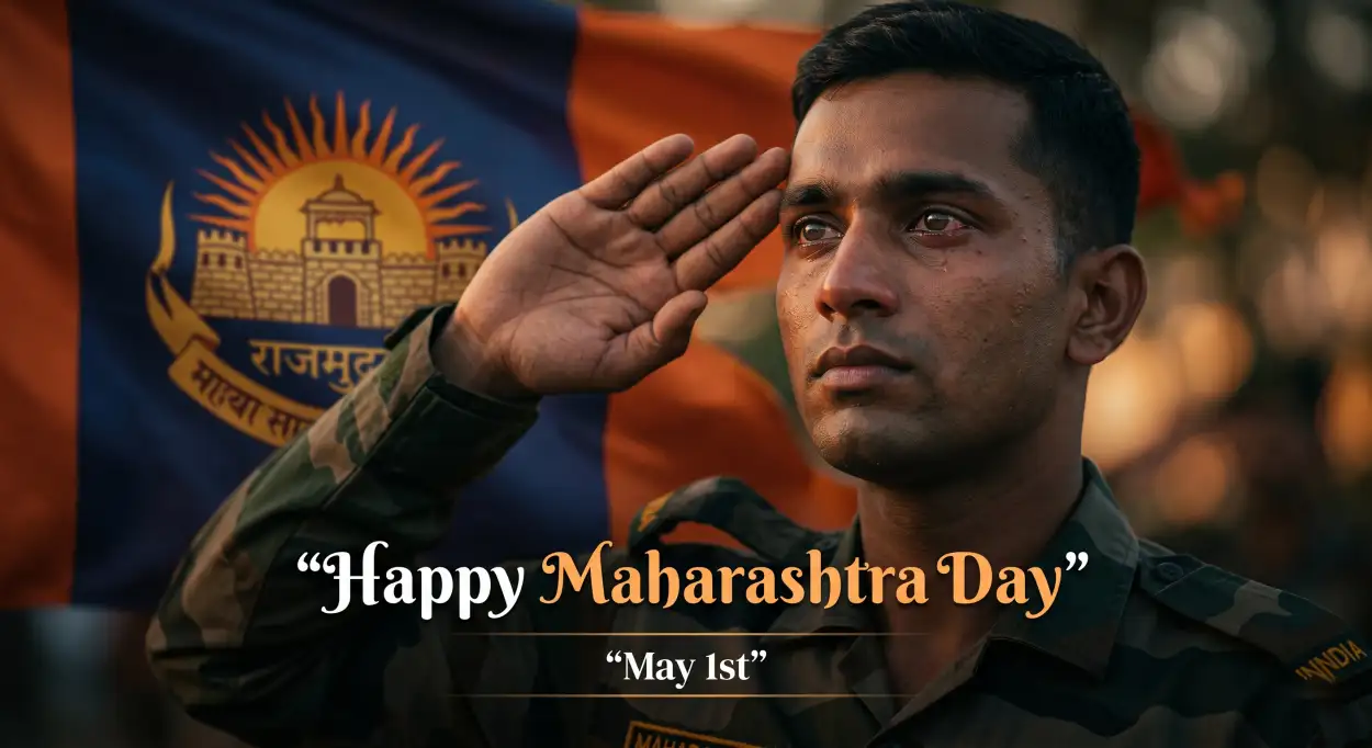 Free Download Maharashtra Day 2026 Banner Design Free Download - High Quality Happy Maharashtra Day 2026 Image