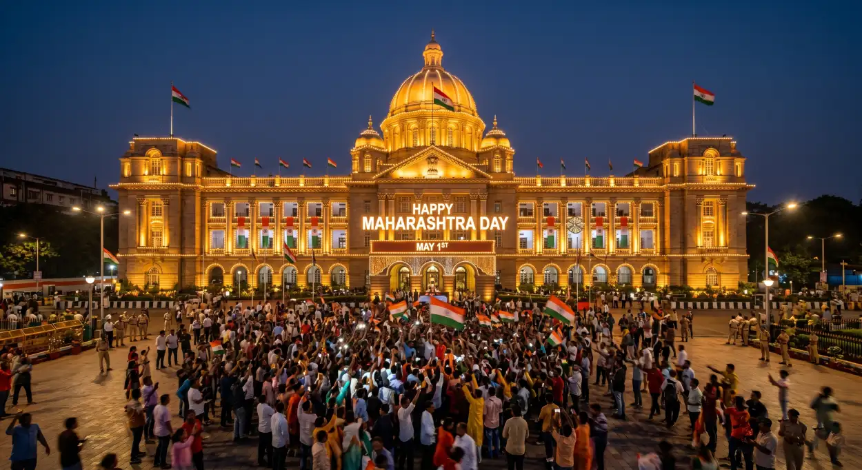 Free Download Maharashtra Day 2026 Festival Stock Images Hd - High Quality Happy Maharashtra Day 2026 Image
