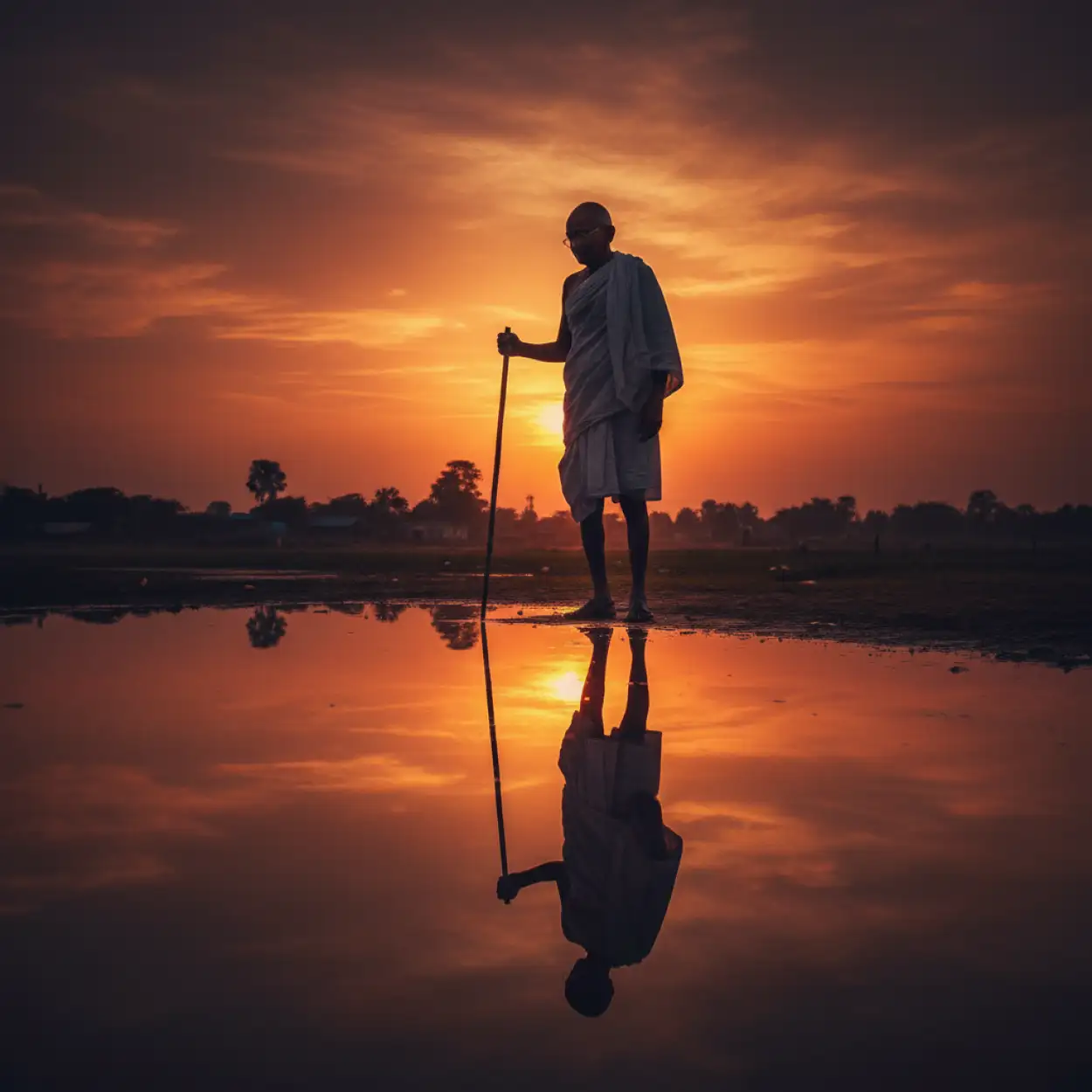 mahatma gandhi digital background hd quality