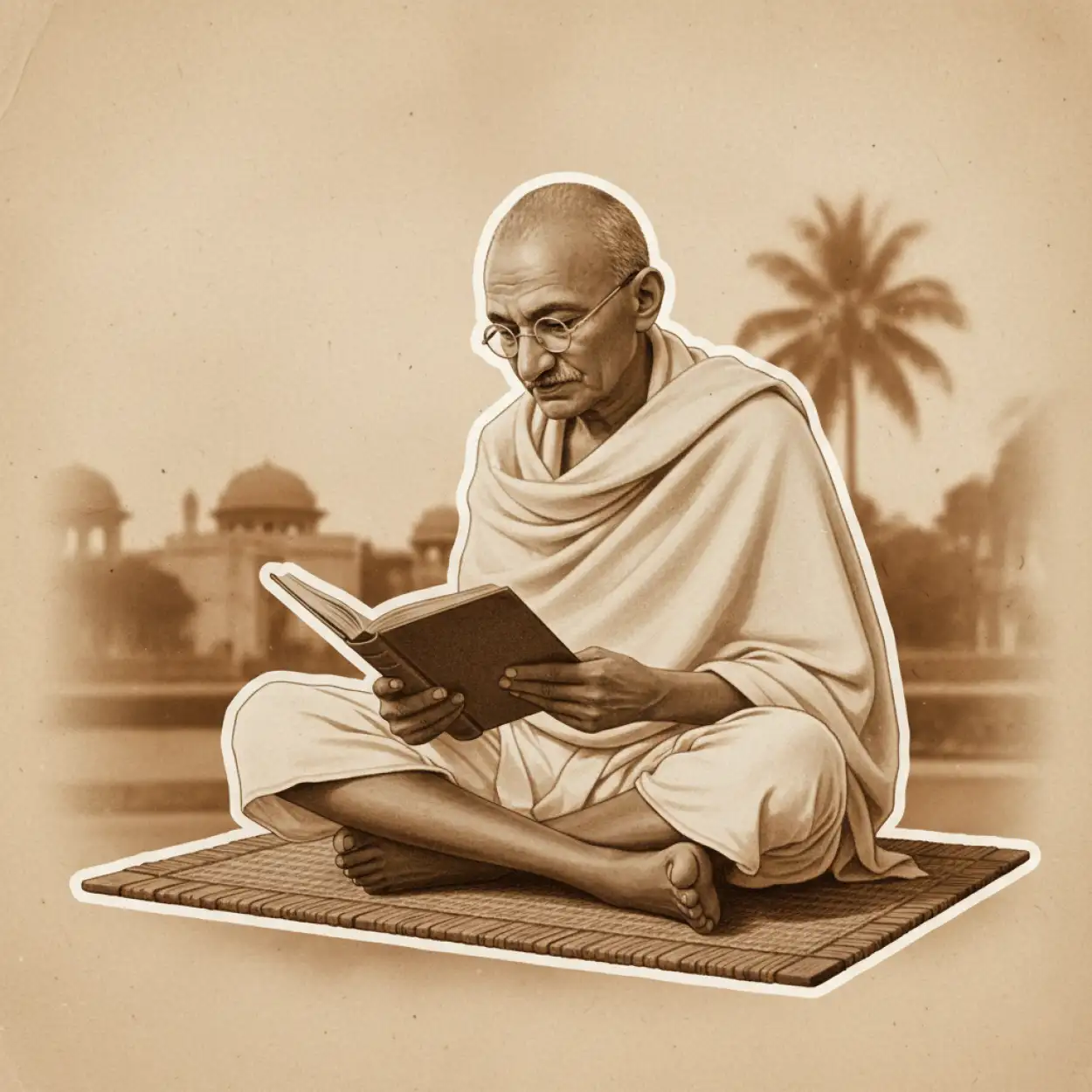 mahatma gandhi photo frame background hd