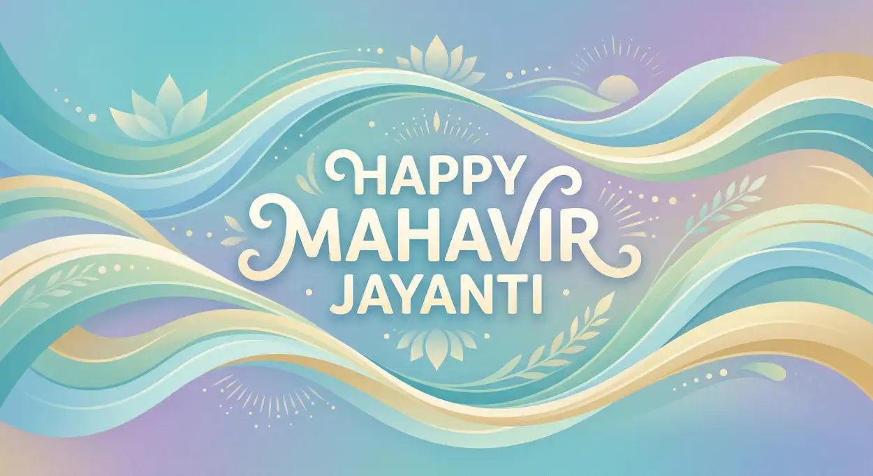 Free Download Mahavir Jayanti 2026 Business Banner Design - High Quality Happy Mahavir Jayanti 2026 Image