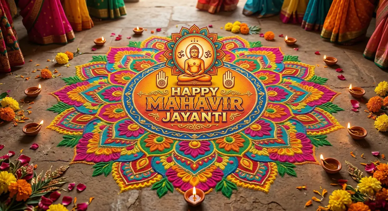 Free Download Mahavir Jayanti 2026 Reels Thumbnail - High Quality Happy Mahavir Jayanti 2026 Background Image