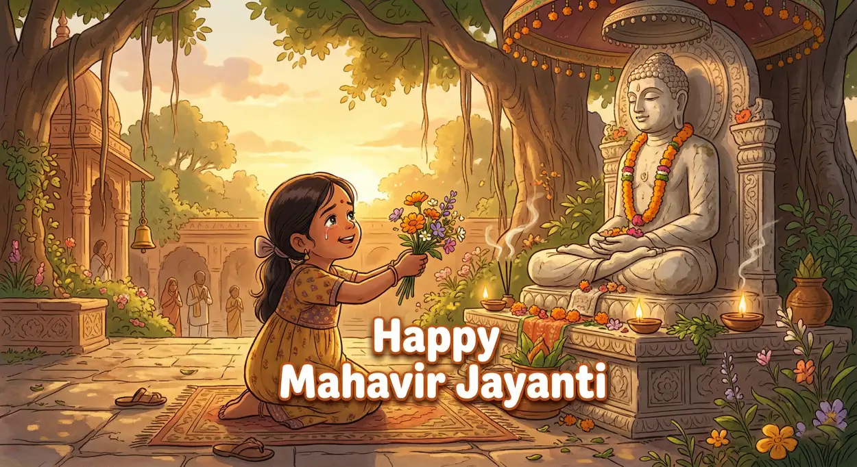 Free Download Mahavir Jayanti 2026 Story Images - High Quality Happy Mahavir Jayanti 2026 Image