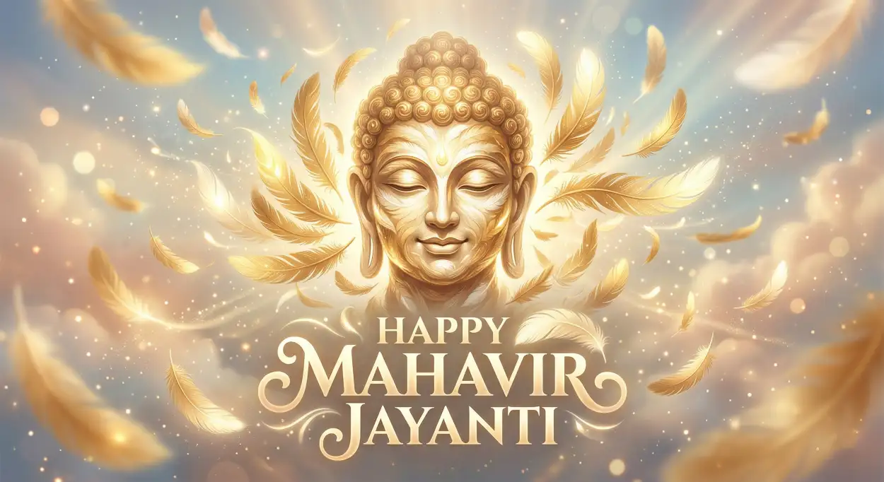 Free Download Mahavir Jayanti 2026 Top Images Free - High Quality Happy Mahavir Jayanti 2026 Image