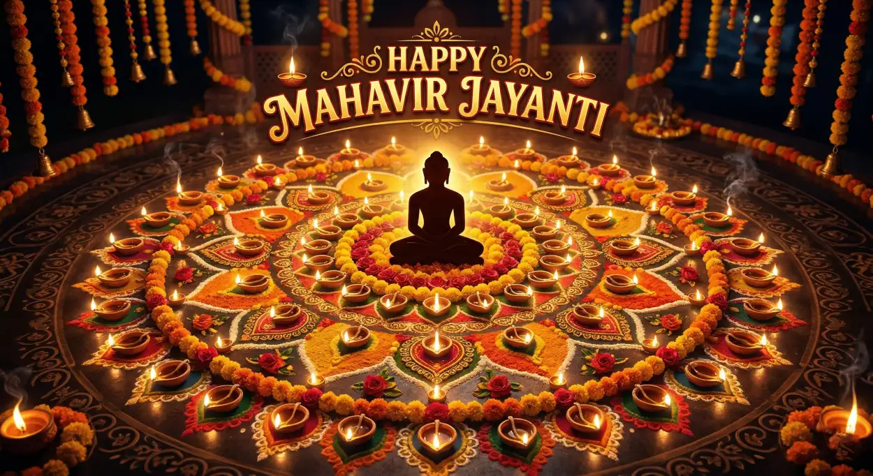 Free Download Mahavir Jayanti 2026 Whatsapp Dp Status Images Hd Pack - High Quality Happy Mahavir Jayanti 2026 Image