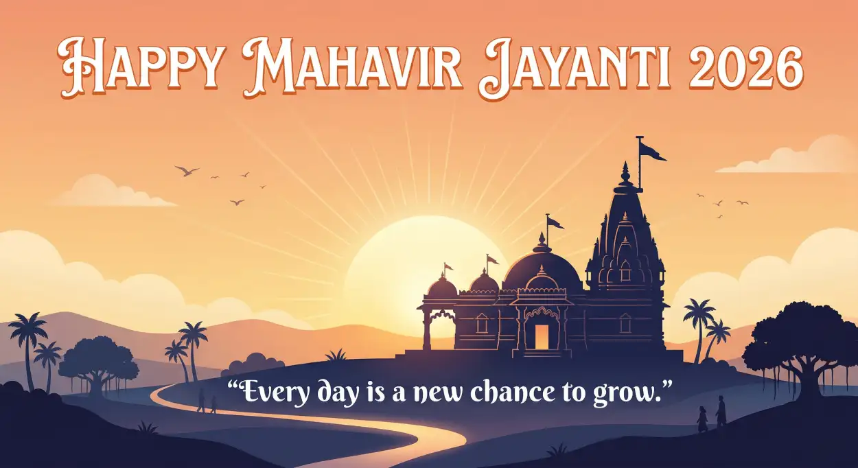 Free Download Mahavir Jayanti 2026 Wishes Blog Title Ideas - High Quality Mahavir Jayanti 2026 Wishes Image