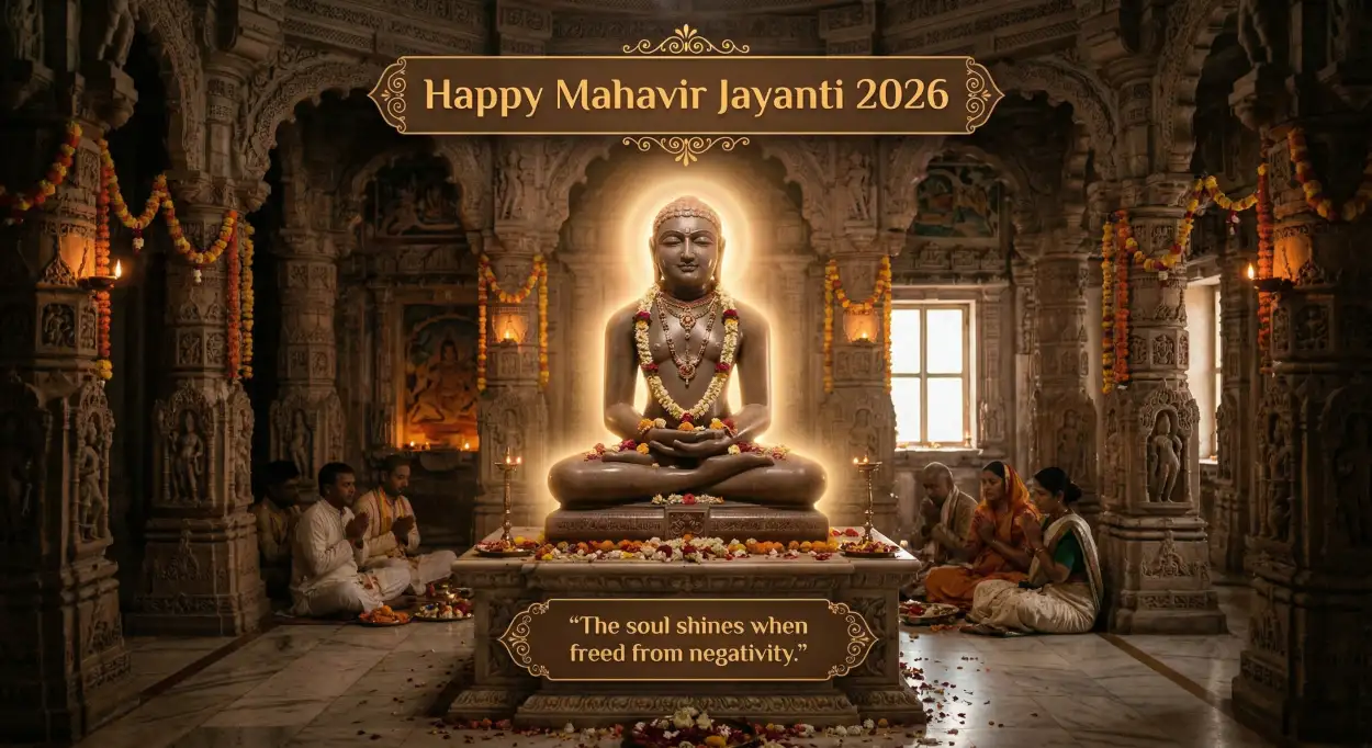 Free Download Mahavir Jayanti 2026 Wishes Trending Keywords - High Quality Mahavir Jayanti 2026 Wishes Image