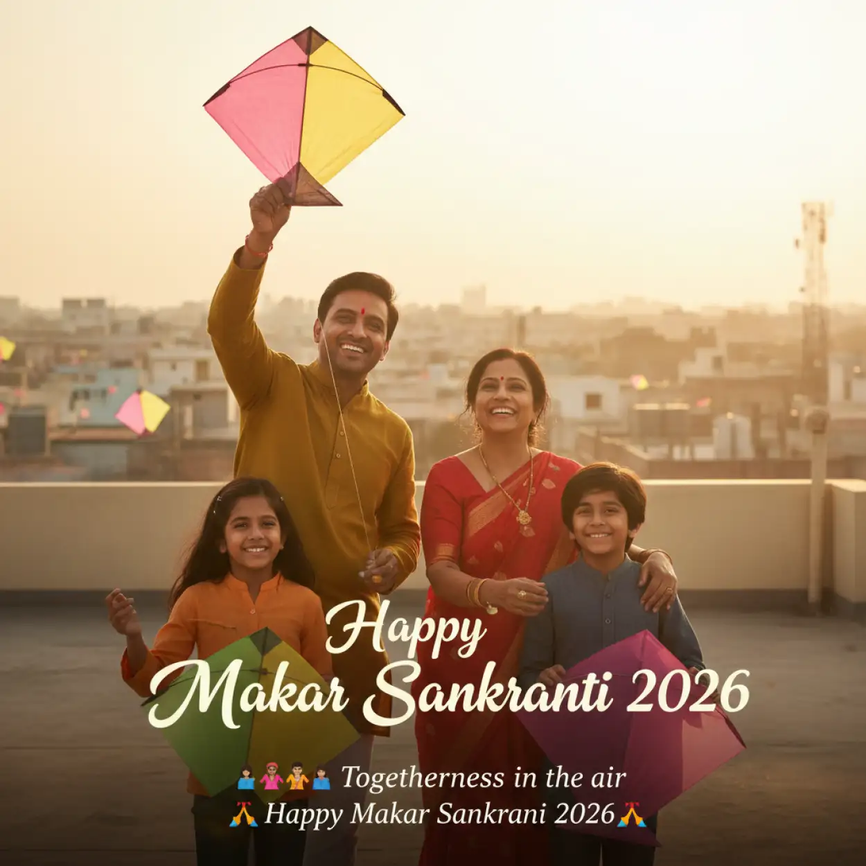 makar sankranti 2026 wishes poster download
