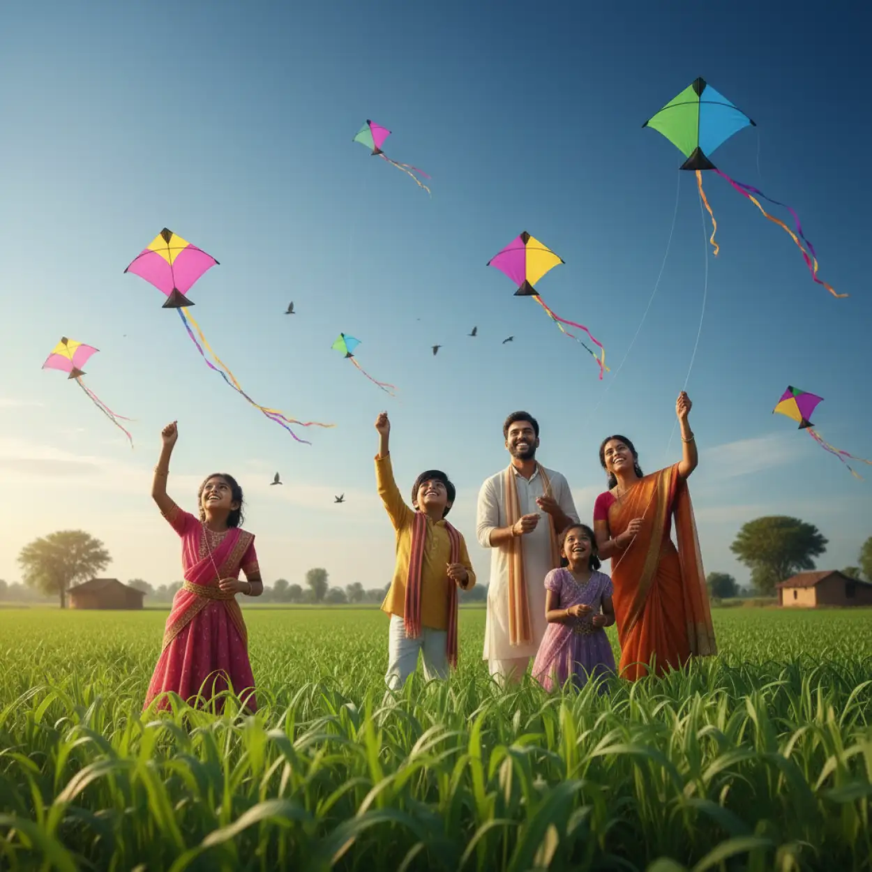 Free Download Makar Sankranti Background For Facebook Post - High Quality Makar Sankranti Background Background