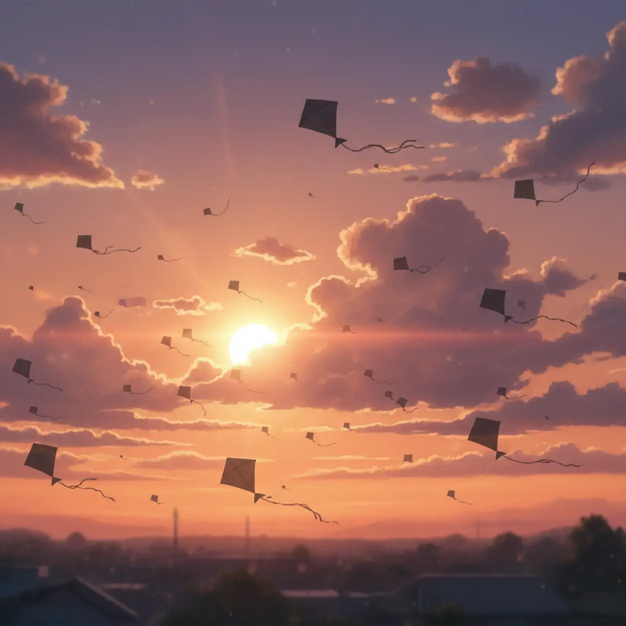 makar sankranti background hdr photography style