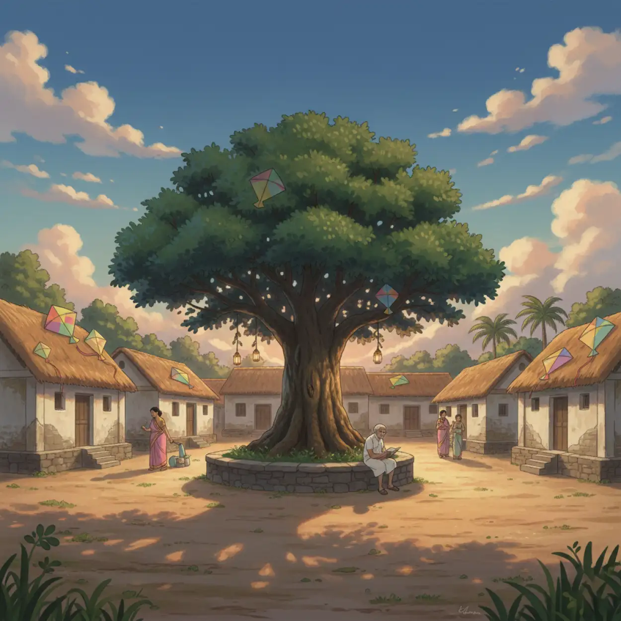 makar sankranti background indian culture