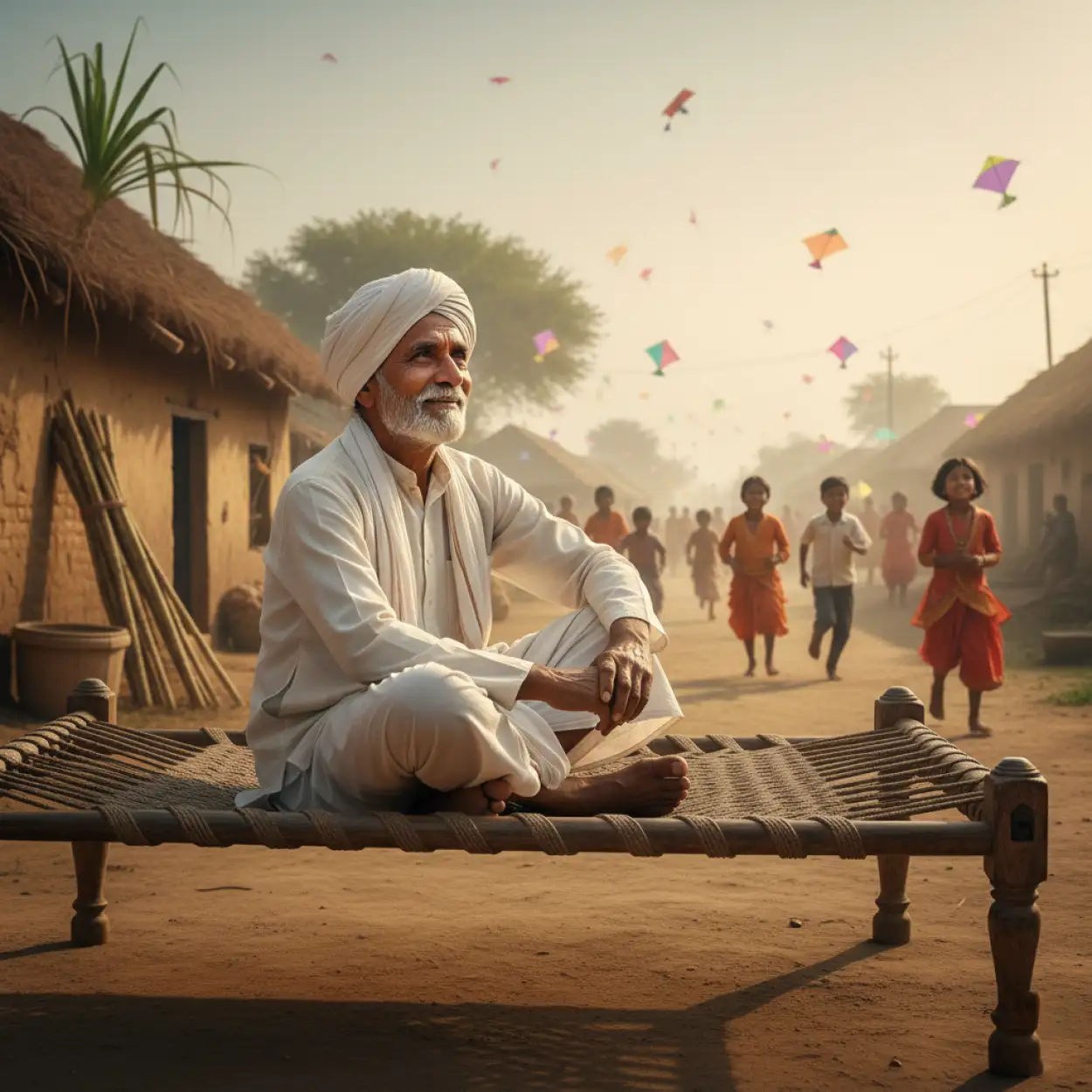 makar sankranti banner background