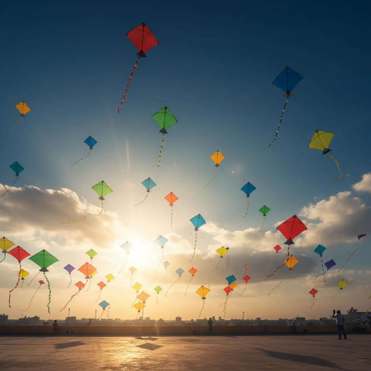 makar sankranti hd background