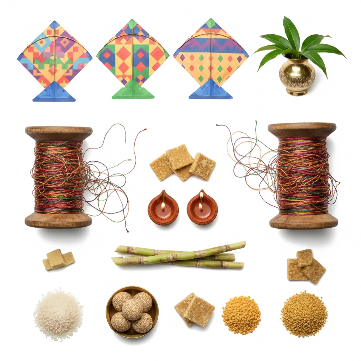 makar sankranti illustration png