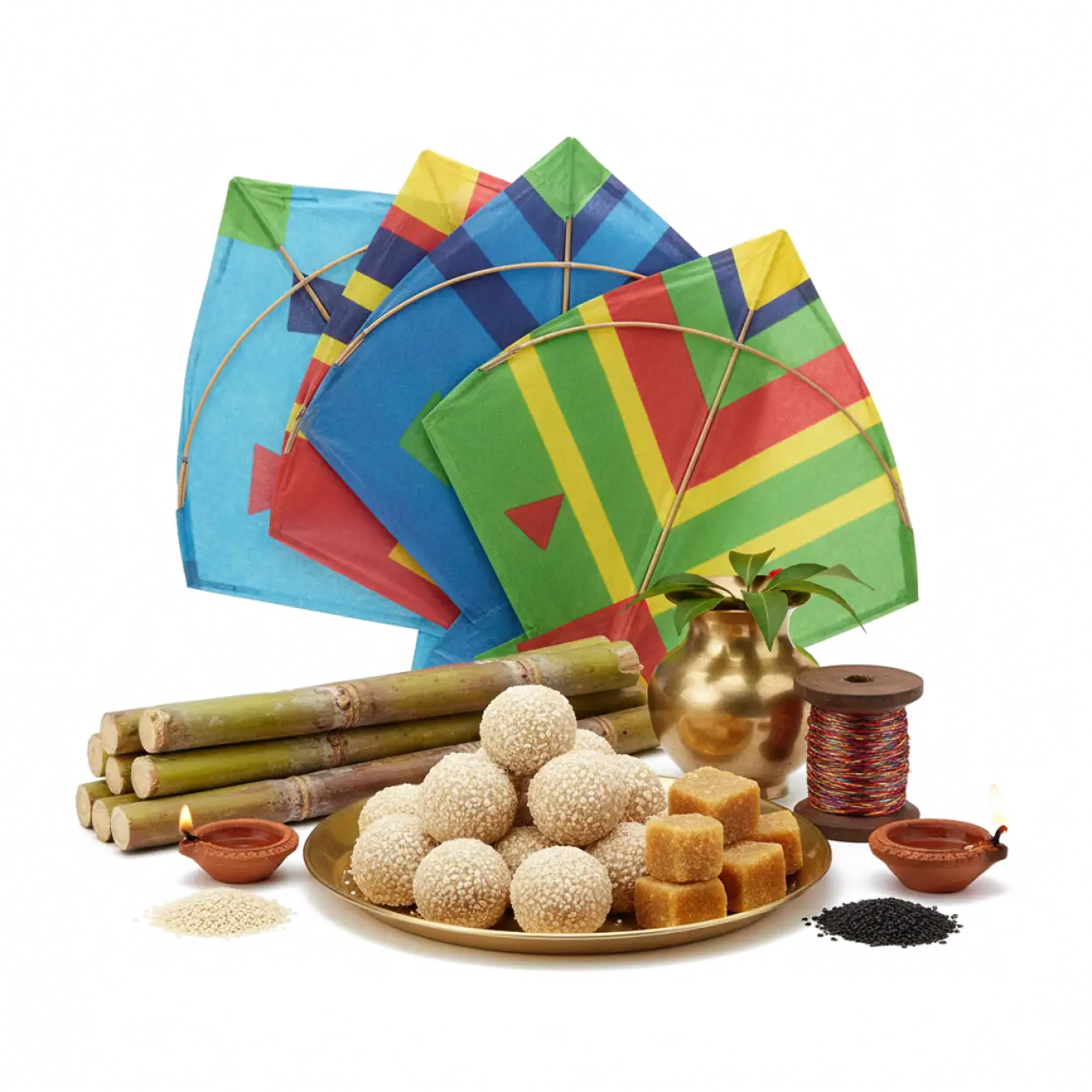 Free Download Makar Sankranti Kite Png Free Download - High Quality Makar Sankranti Png PNG Image