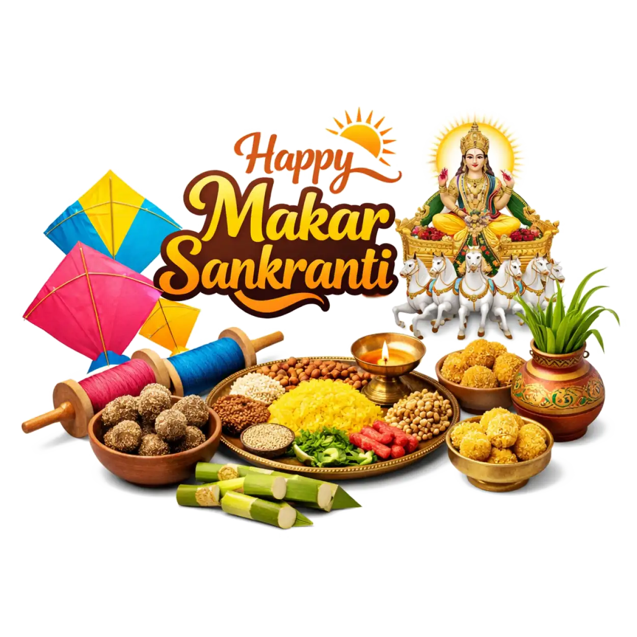 makar sankranti text png hindi