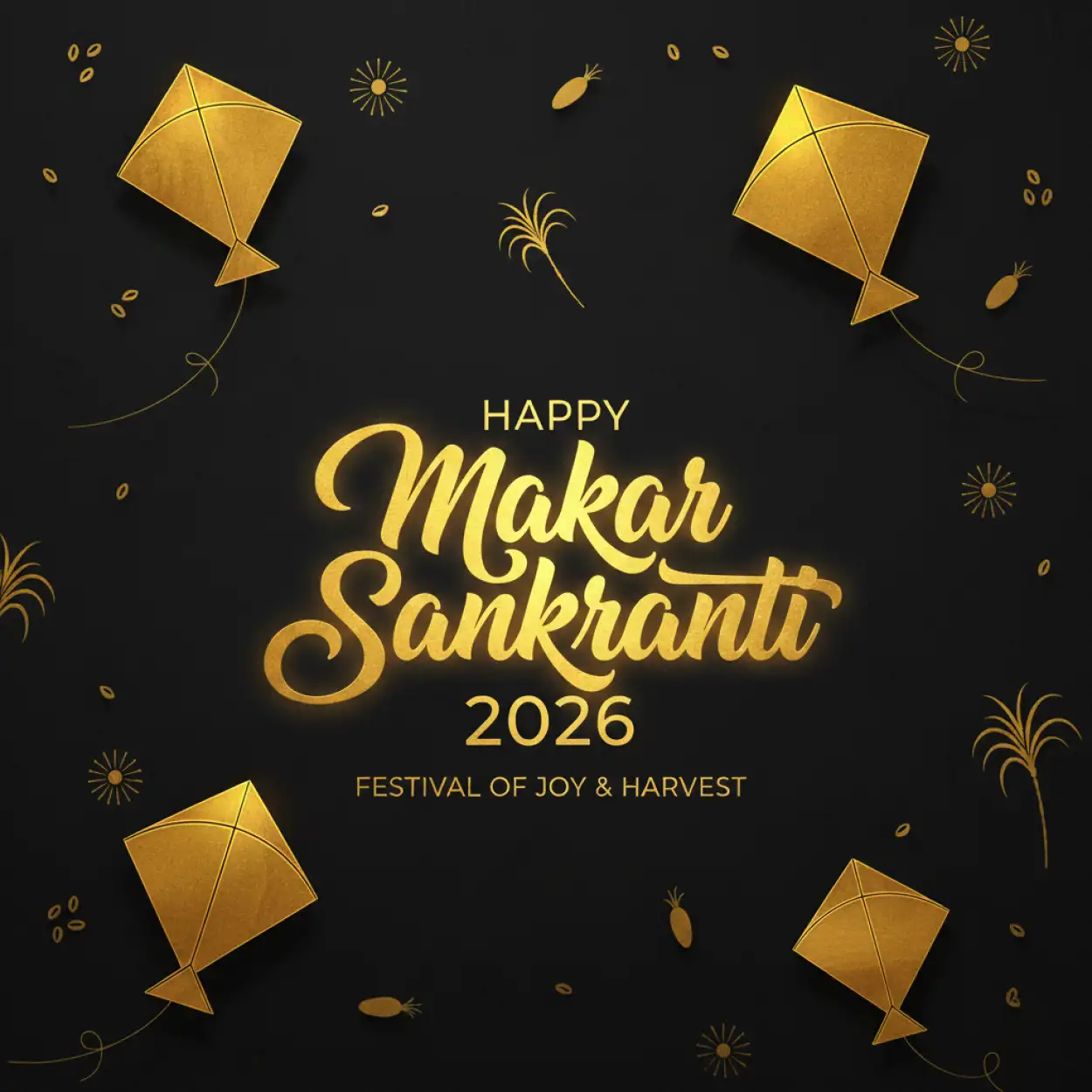 makar sankranti wishes aesthetic image 2026