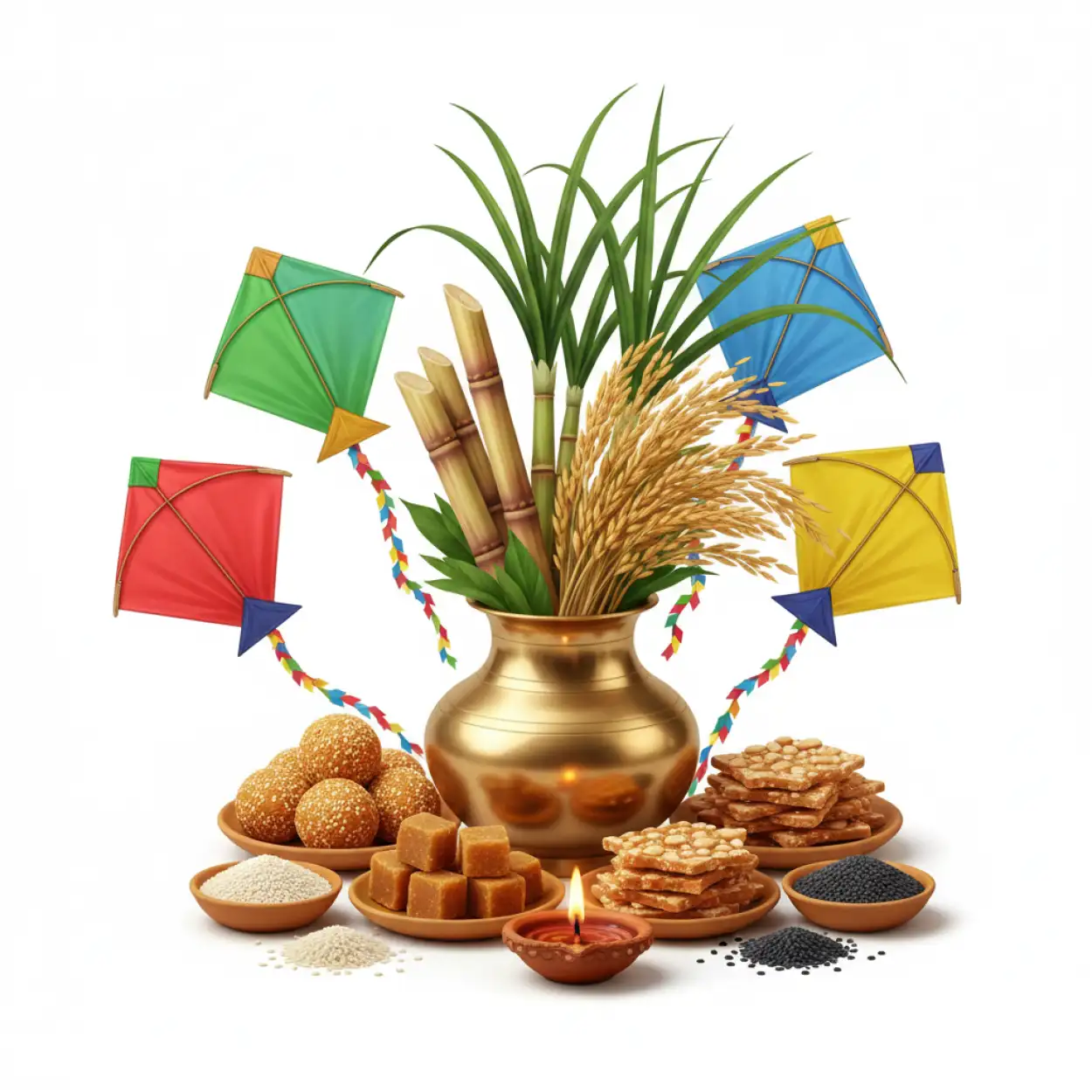 makar sankranti wishes text png