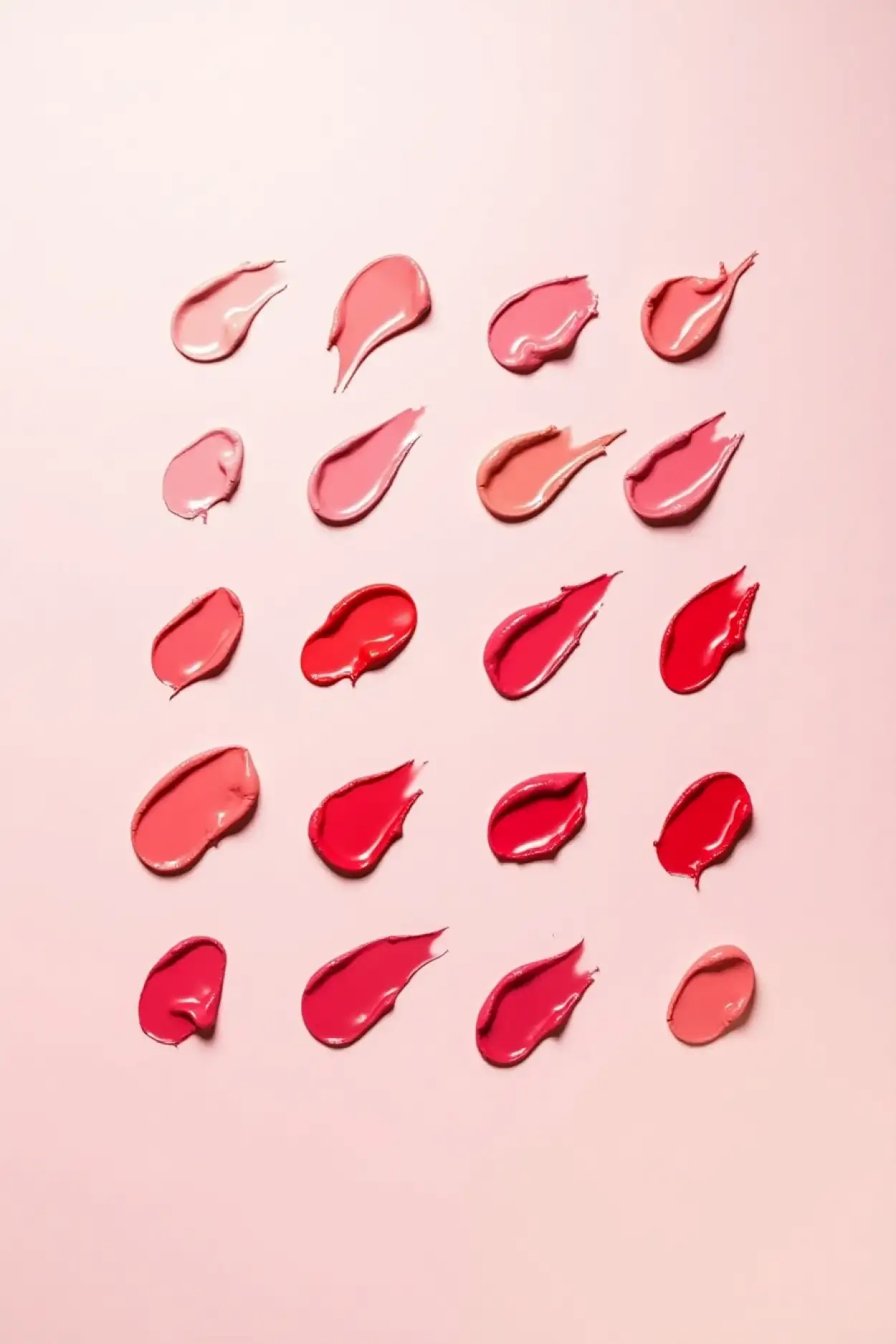 makeup background with floral elements