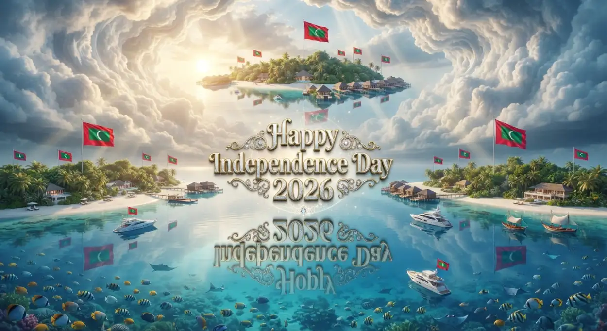 Free Download Maldives Independence Day 2026 Printable Poster - High Quality Maldives Independence Day 2026 Image