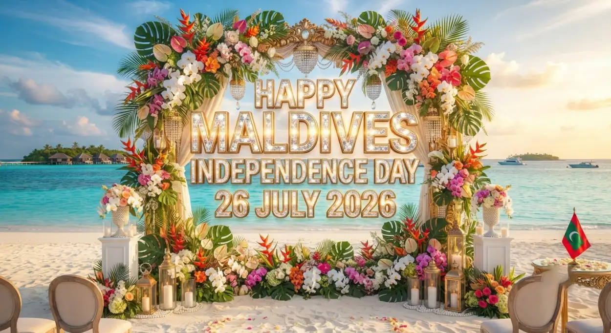 Free Download Maldives Independence Day Decorative Elements - High Quality Maldives Independence Day 2026 Image