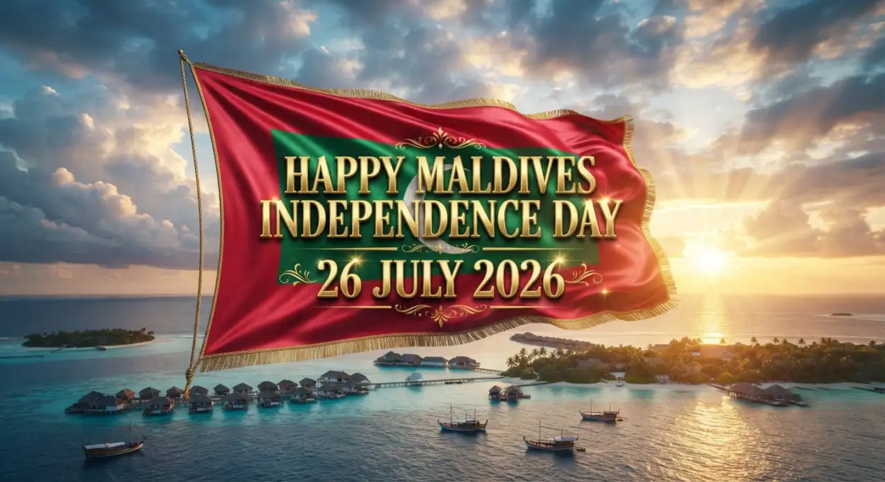 Free Download Maldives Independence Day Festival Banner - High Quality Maldives Independence Day 2026 Image