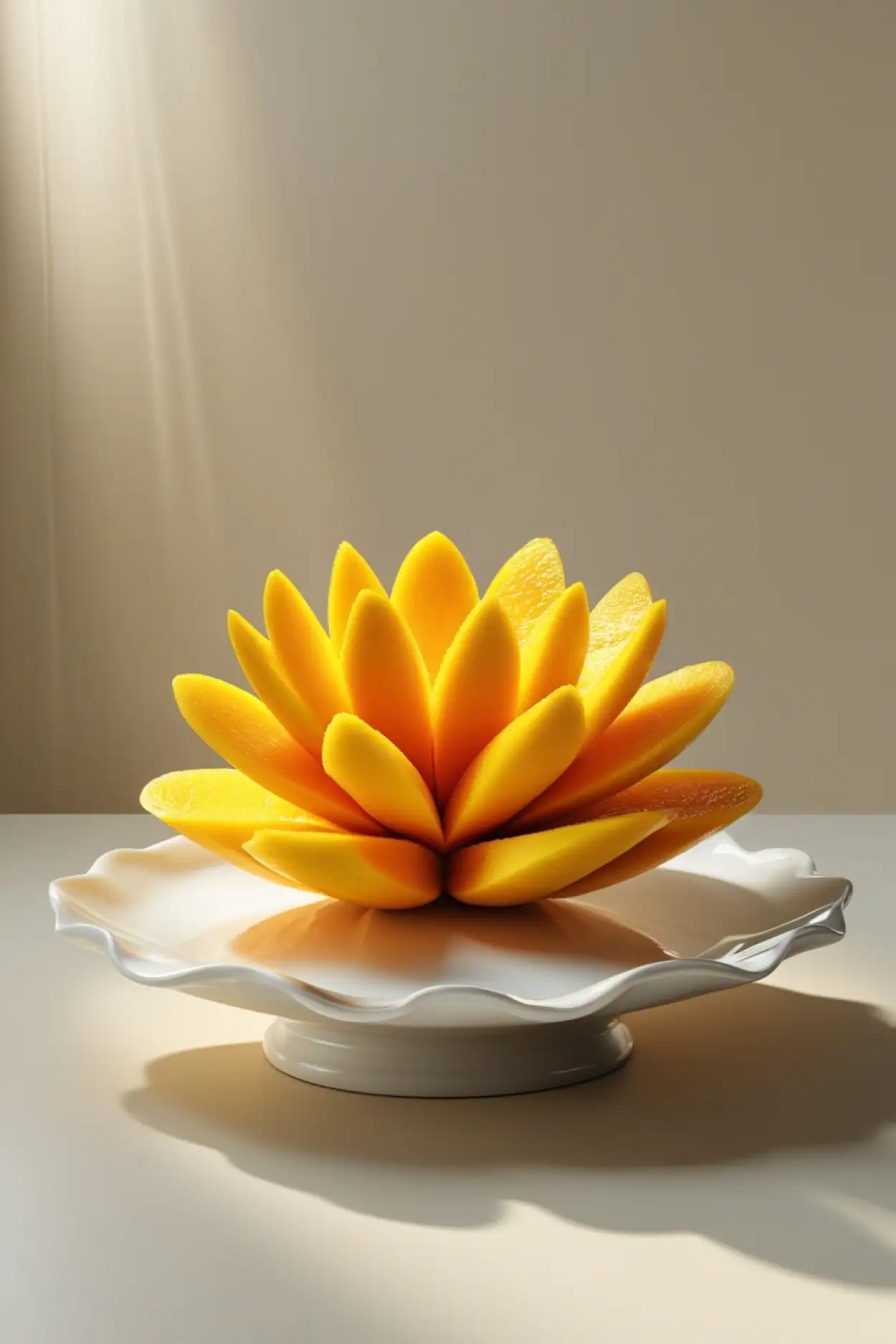 mango background for Canva template