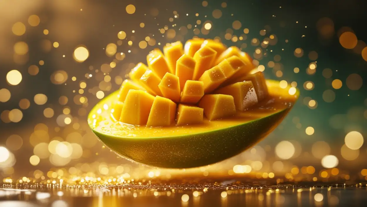 mango background for cooking video cover