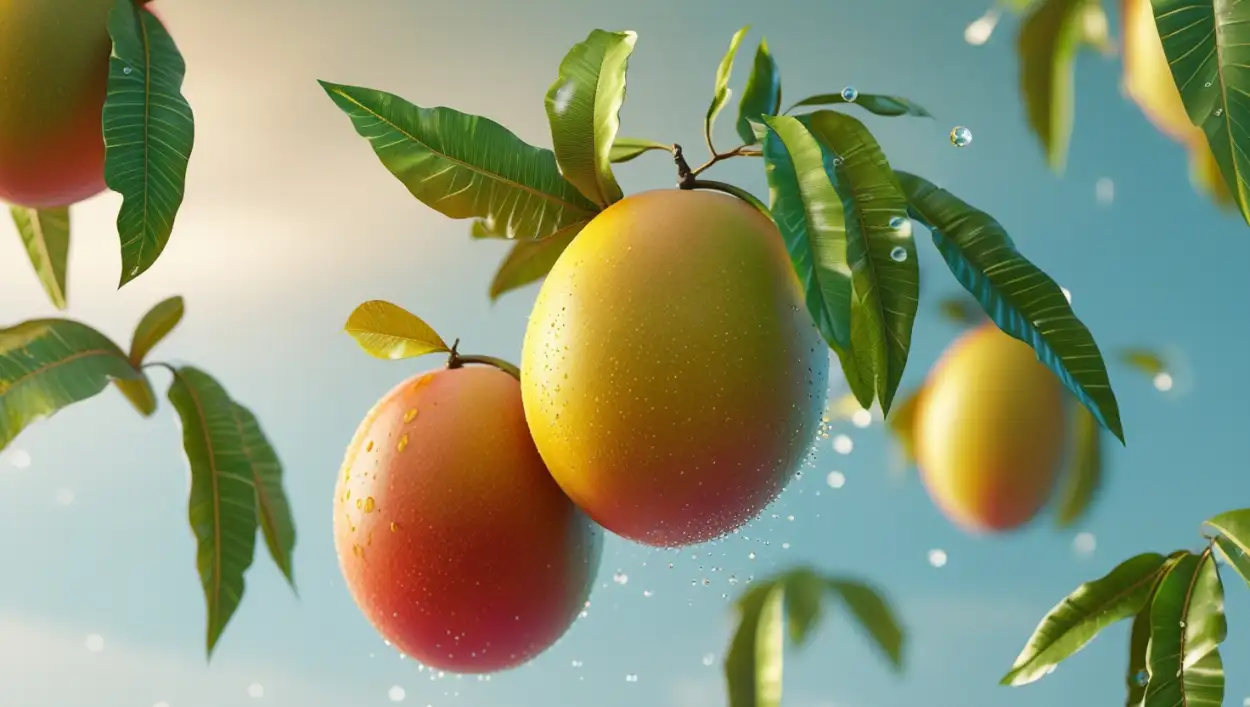 mango background for eCommerce store