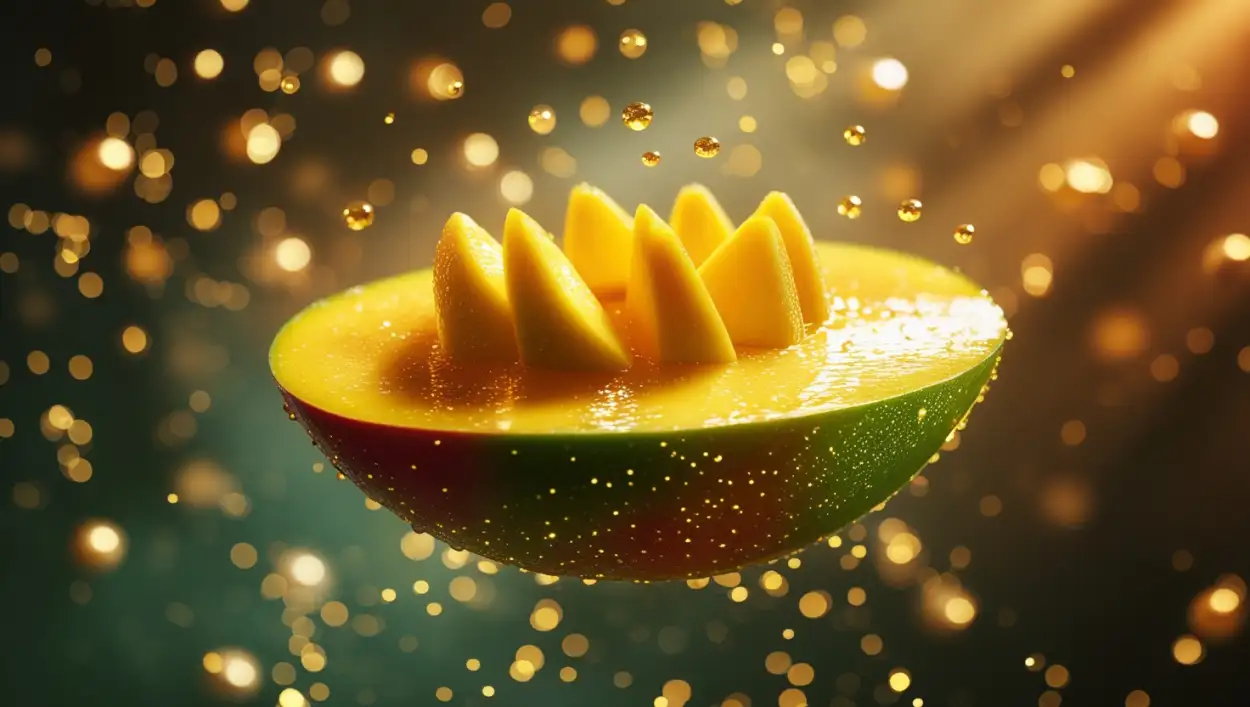 mango background for Facebook ad design