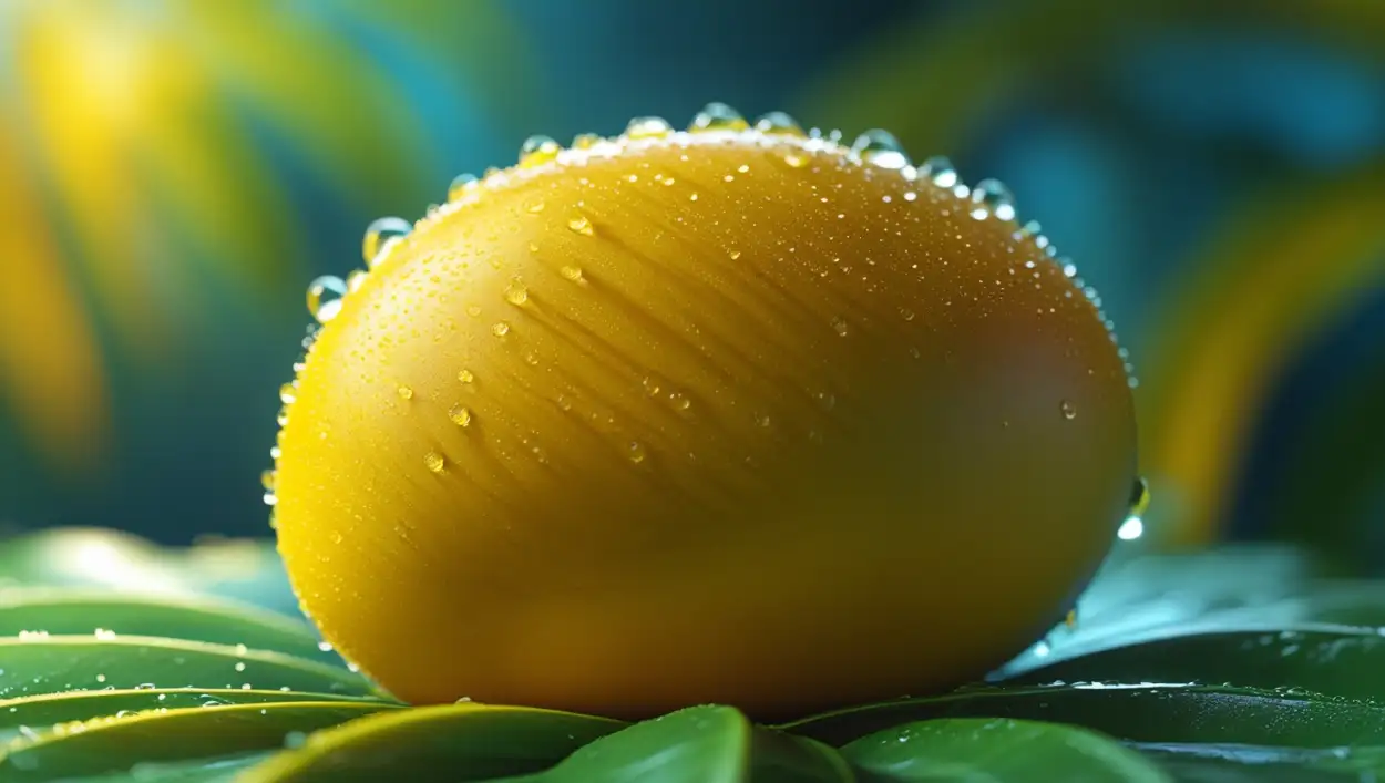 mango background for food blog design