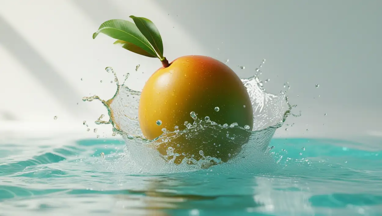 mango background for poster or brochure