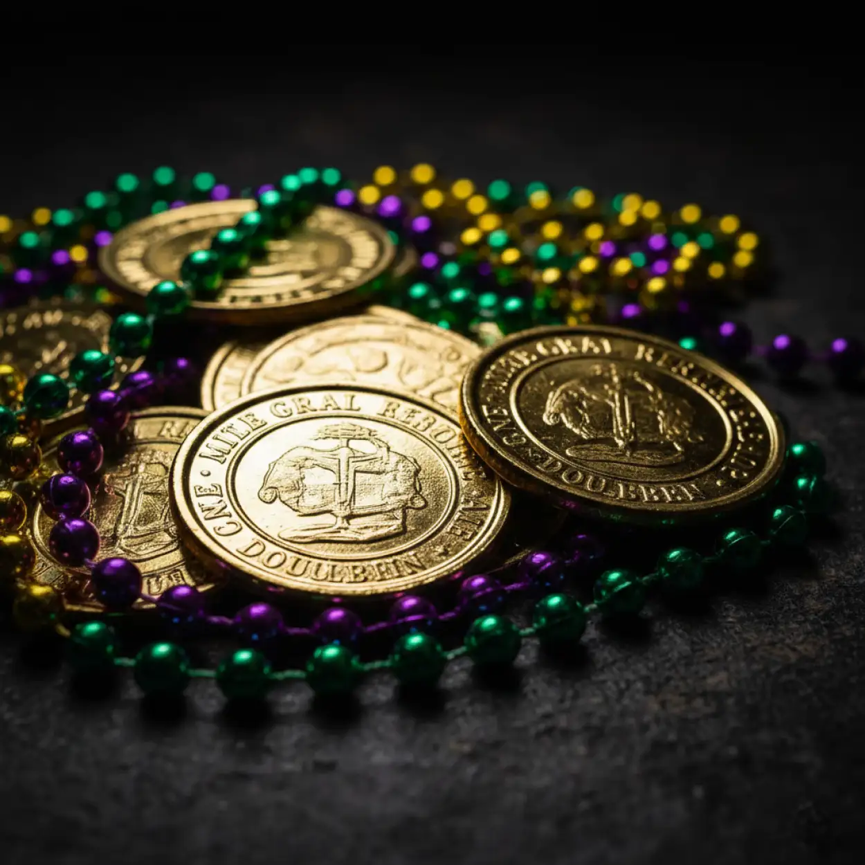 Free Download Mardi Gras Traditional Beads Background - High Quality Mardi Gras Background Background