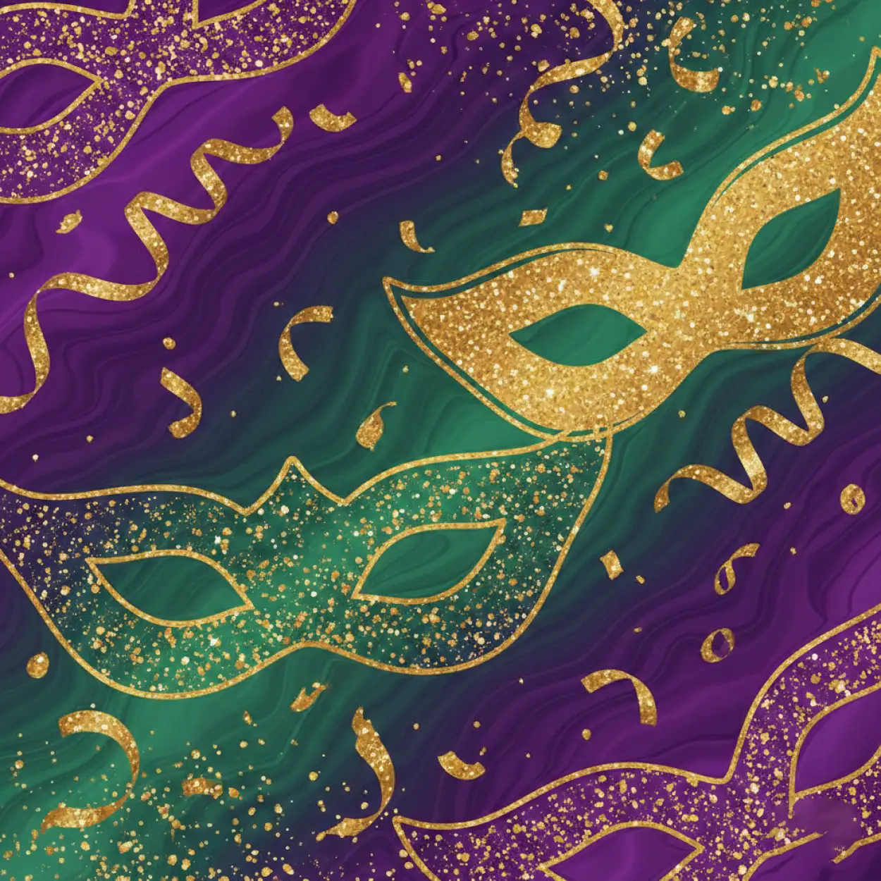 Free Download Mardi Gras Vector Background Illustration - High Quality Mardi Gras Background Background