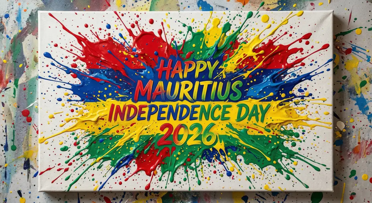 Free Download Mauritius Independence Day 2026 Creative Artwork - High Quality Happy Mauritius Independence Day 2026 Image