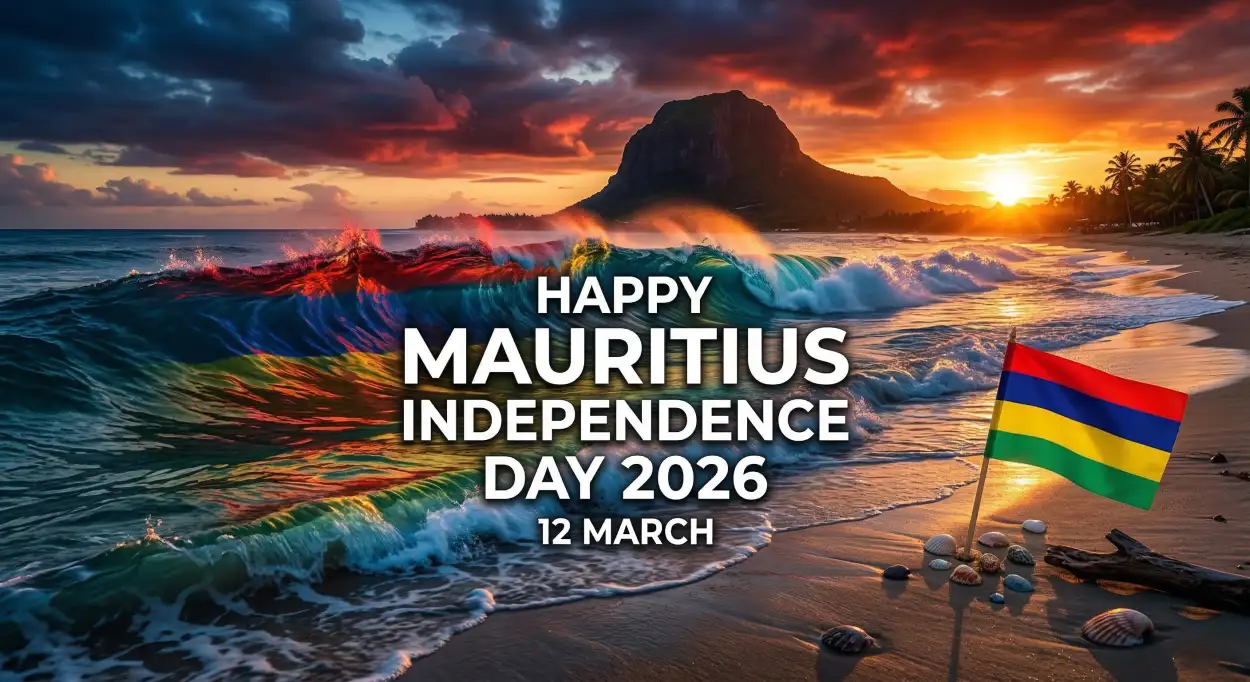 Free Download Mauritius Independence Day 2026 Inspirational Quotes - High Quality Happy Mauritius Independence Day 2026 Image