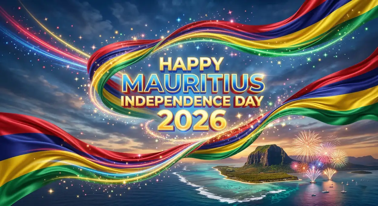 Free Download Mauritius Independence Day 2026 Quotes For Social Media - High Quality Happy Mauritius Independence Day 2026 Image