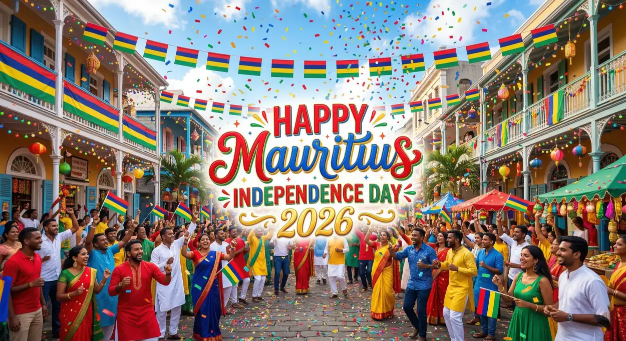 Free Download Mauritius Independence Day Social Media Post 2026 - High Quality Happy Mauritius Independence Day 2026 Image