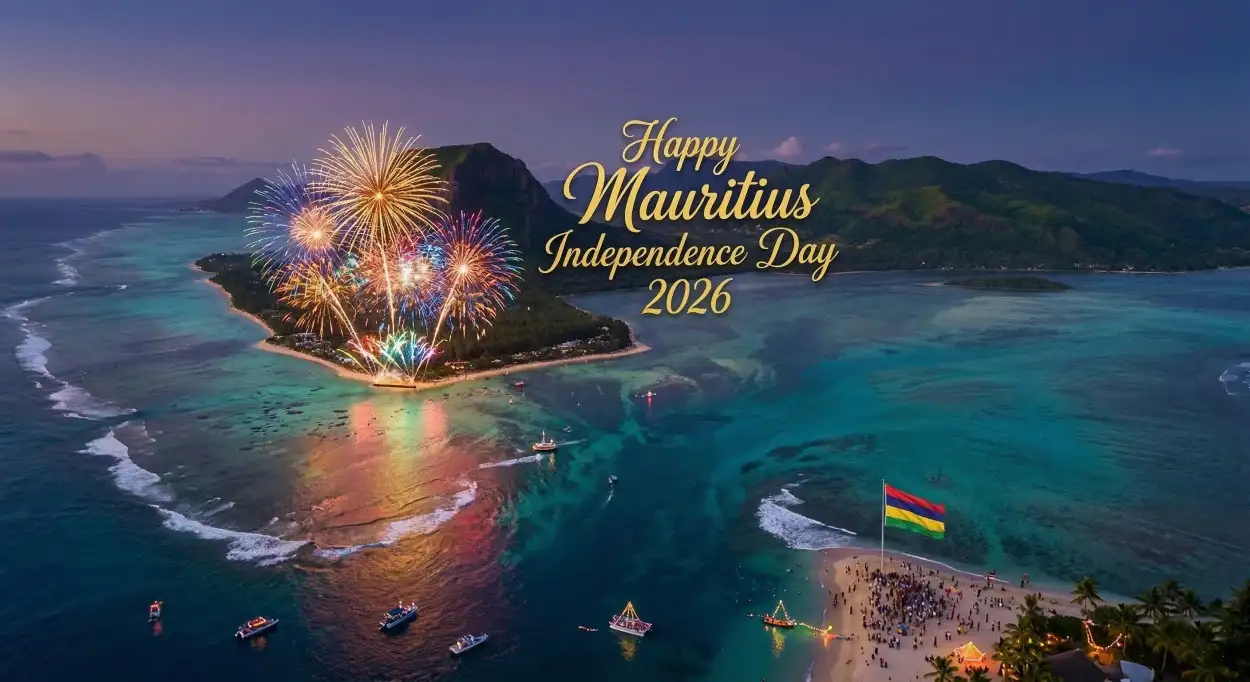 Free Download Mauritius National Day 2026 Wishes - High Quality Happy Mauritius Independence Day 2026 Image