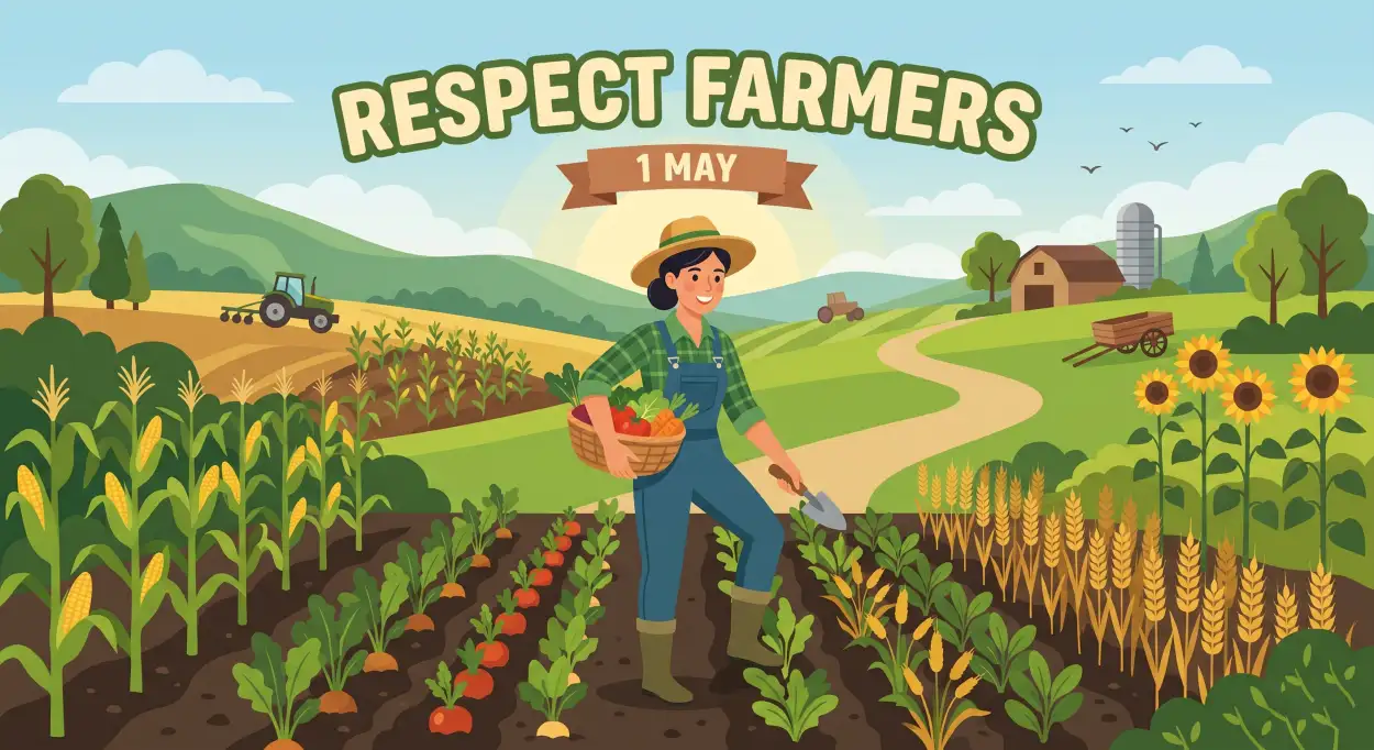 Free Download May Day Sharechat Images Hd - High Quality International Labor Day Wishes 2026 Image
